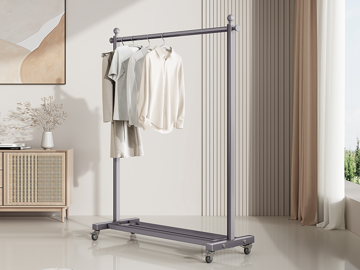 雅居系列铝合金落地衣架